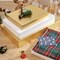 6 Christmas Gift Boxes with Lids 11x8.5x1.5 Inches Gold Shirt Boxes Gift Boxes for Clothes Gift Wrap Boxes (Grain Texture Gold)